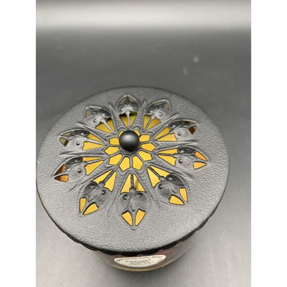 Vintage 70’s Fuller Brush Company Tiffany Style Candle 5 Oz NOS - Picture 8 of 10